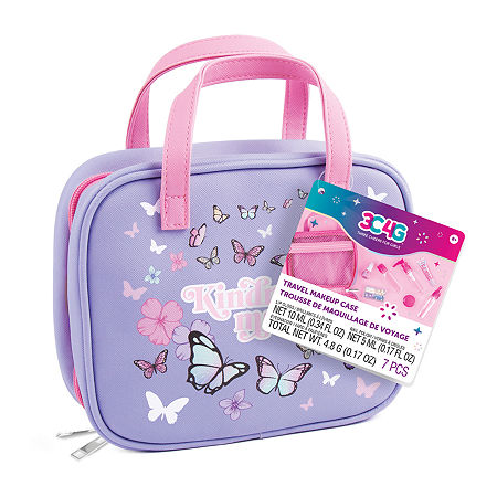 Three Cheers For Girls Butterfly Away Travel & Cosmetic Set, One Size, Multiple Colors