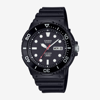 Casio Mens Digital Black Strap Watch Mrw230h-1e1v, Color: Black