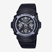 Casio® Mens G-Shock Black/Black Square Strap Watch Casio® Mens G-Shock Black/Black Square Strap Watch