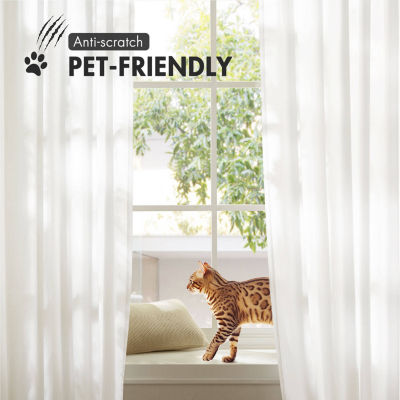 Madison Park Lexus Rod Pocket Back Tab Light-Filtering Set of 2 Curtain Panel