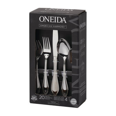 Oneida American Harmony 20-pc. Flatware Set