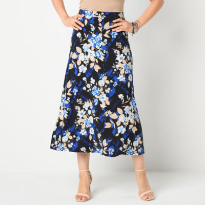 Black Label by Evan-Picone Womens Maxi Skirt