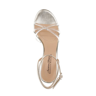 American Glamour Badgley Mischka Womens Maeve Heeled Sandals