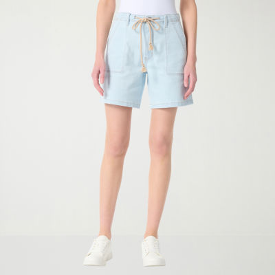 Gloria Vanderbilt Womens 7" Denim Short