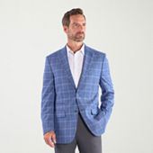 Stafford Mens Tonal Classic Fit Sport Coat, Color: Navy Tonal