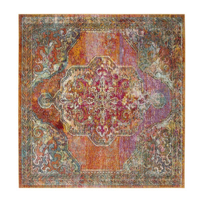 Safavieh Crystal Collection Brynn Oriental Square Area Rug