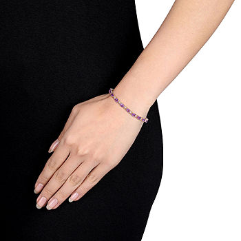 purple tennis bracelet