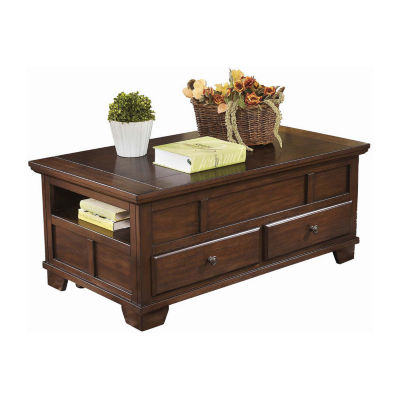 Signature Design by Ashley® Gately 2-Drawer Lift-Top Coffee Table