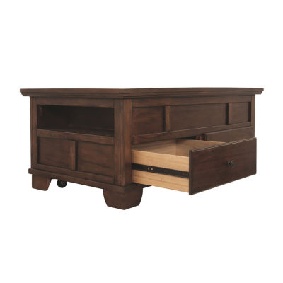 Signature Design by Ashley® Gately 2-Drawer Lift-Top Coffee Table