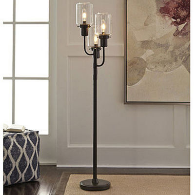 Signature Design by Ashley® Jaak Metal Floor Lamp, Color Bronze Finish