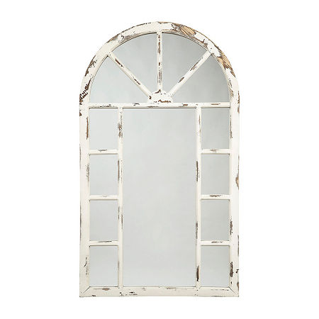 Signature Design by Ashley Divakar Wall Mount Decorative Wall Mirror, One Size, White -  77447210018