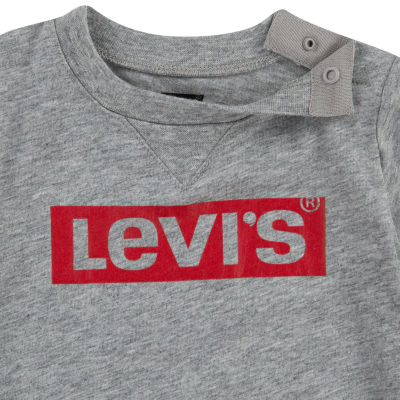 Levi's Baby Boys Short Sleeve Romper