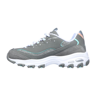 Skechers Womens D'Lites Sparkling Rain Walking Shoes