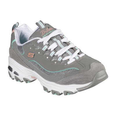 Skechers Womens D'Lites Sparkling Rain Walking Shoes