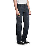 Arizona Mens Relaxed Straight Fit Jeans