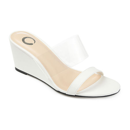  -Journee Collection Womens Angelina Wedge Heel Pumps