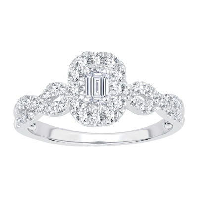 Womens / CT. T.W. Natural White Diamond 10K Gold Engagement Ring