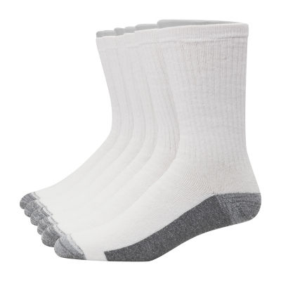 Hanes Ultimate 6 Pair Crew Socks Mens