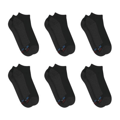 Hanes Ultimate 6 Pair Low Cut Socks Mens