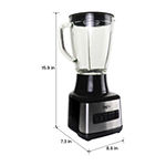 Total Chef® 6-Speed Countertop Blender with Glass Jar, 6-cup