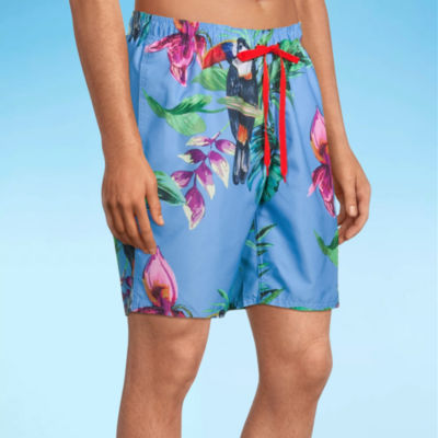 Outdoor Oasis Mens Swim Trunks