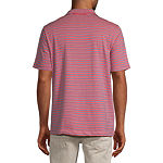 St. John's Bay Jersey Mens Regular Fit Short Sleeve Pocket Polo Shirt