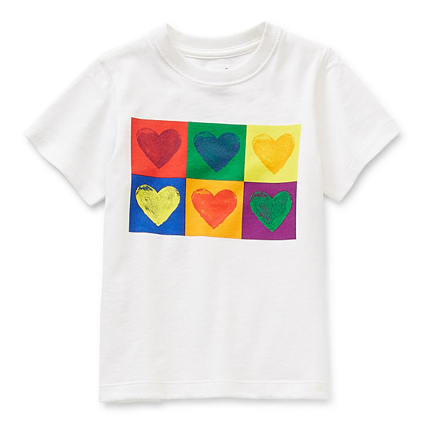 Hope & Wonder Toddlers Unisex Crew Neck Short Sleeve Graphic T-Shirt