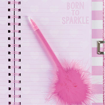 3C4G Born to Sparkle Glitter Journal
