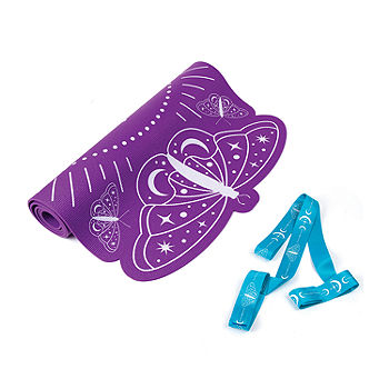 Three Cheers For Girls Celestial Yoga Mat And Carrying Strap - JCPenney