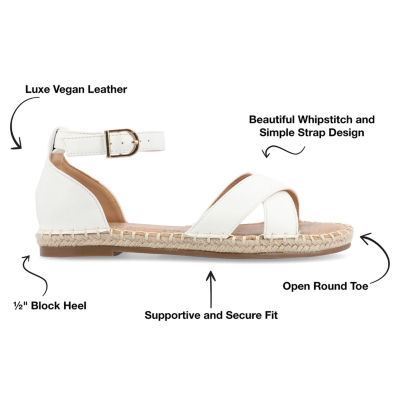 Journee Collection Womens Lyddia Strap Sandals