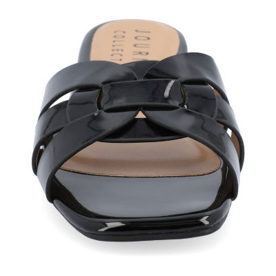 Journee Collection Womens Arrina Flat Sandals
