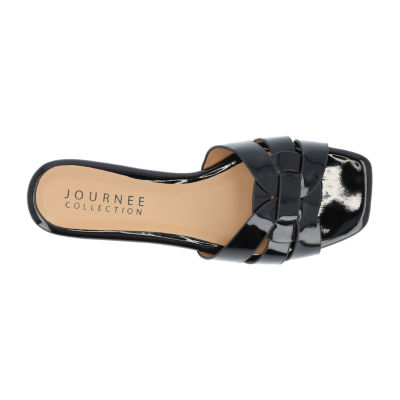 Journee Collection Womens Arrina Flat Sandals