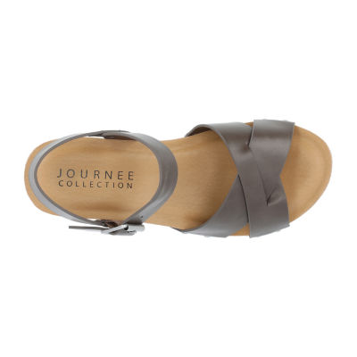 Journee Collection Womens Valentina Heeled Sandals