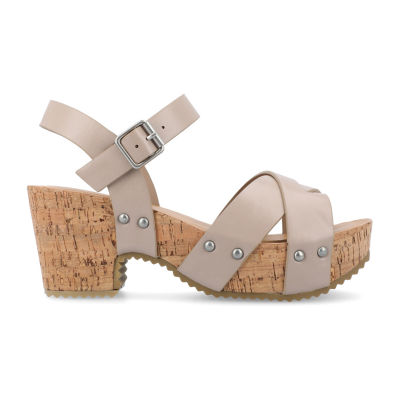 Journee Collection Womens Valentina Heeled Sandals