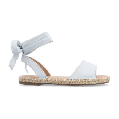 Journee Collection Womens Emelie Ankle Strap Flat Sandals