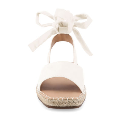 Journee Collection Womens Emelie Ankle Strap Flat Sandals