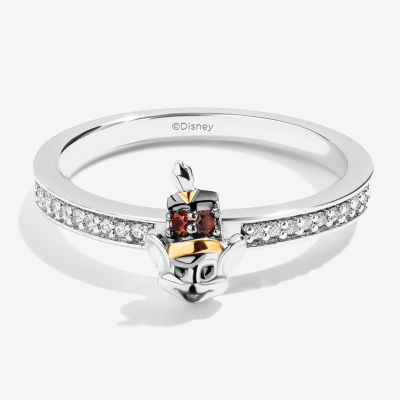 Disney Jewels Collection Womens Diamond Accent Mined White 14K Two Tone Gold Over Silver Dumbo Cocktail Ring