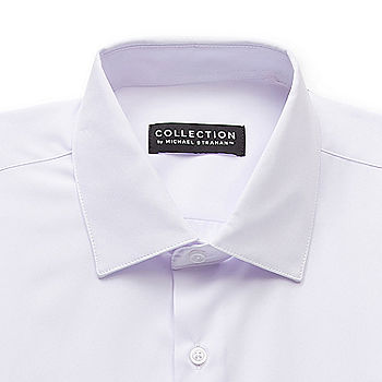Van Heusen Mens French Blue Flex Collar Long Sleeve Button-Up Shirt 15.5  32/33 