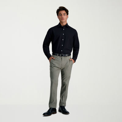 Haggar Premium Comfort Mens Classic Fit Easy Care Long Sleeve Dress Shirt