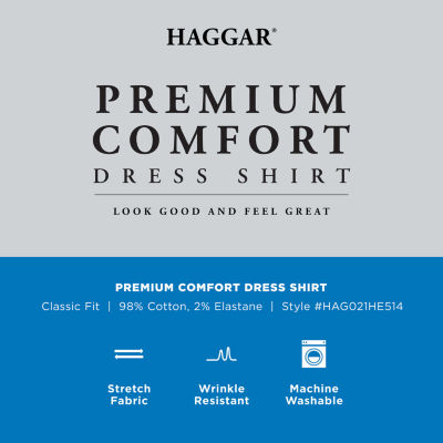 Haggar® Men's Premium Comfort Classic Fit Dress Shirt