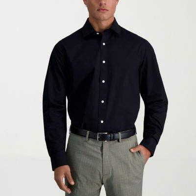 Haggar Premium Comfort Mens Classic Fit Easy Care Long Sleeve Dress Shirt