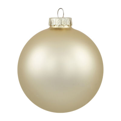 Northlight 2-Finish Glass Ball 4-pc. Christmas Ornament