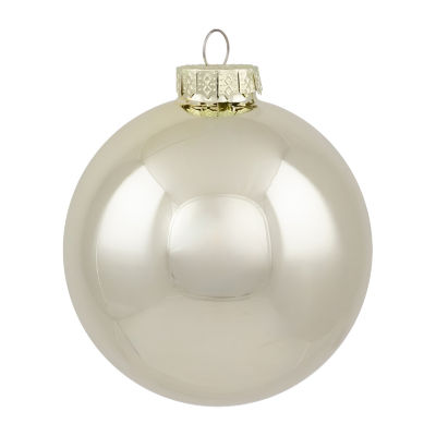 Northlight 2-Finish Glass Ball 4-pc. Christmas Ornament