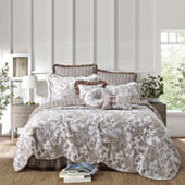 Toile Garden Cotton Quilt - JCPenney