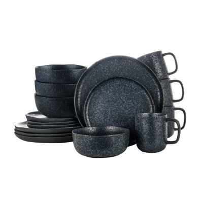 Stone + Lain Tom 16-pc. Stoneware Dinnerware Set