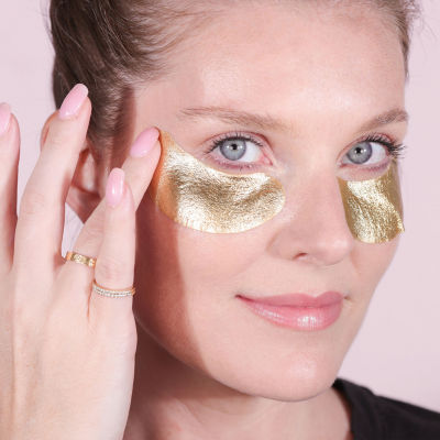 Wander Beauty Baggage Claim Eye Masks Gold