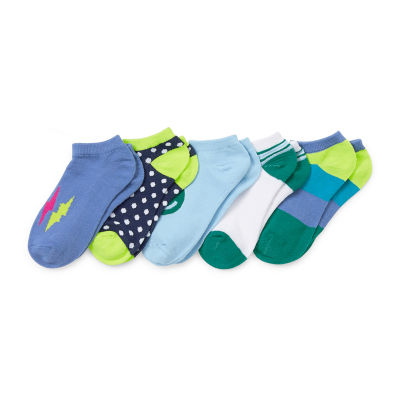 Thereabouts Little & Big Girls 10 Pair Low Cut Socks