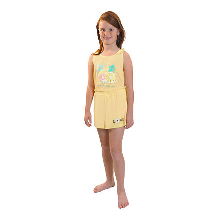 Dots & Dreams Little & Big Girls 3-pc. Pajama Set, Small (7-8), Yellow