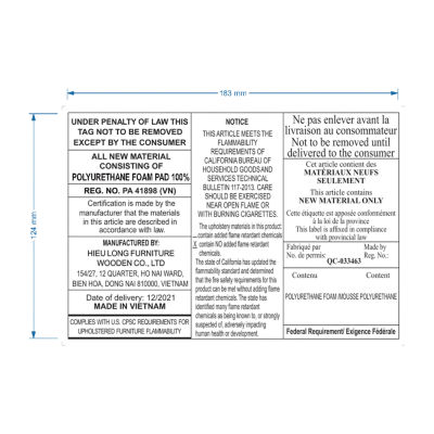 AVALON FURNITURE Bench