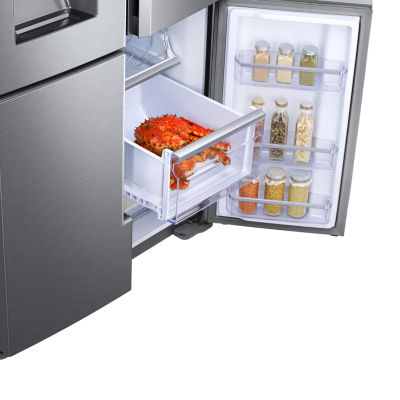 Samsung 22 cu. ft. Counter Depth 4-Door Flex™ Refrigerator with Family Hub™